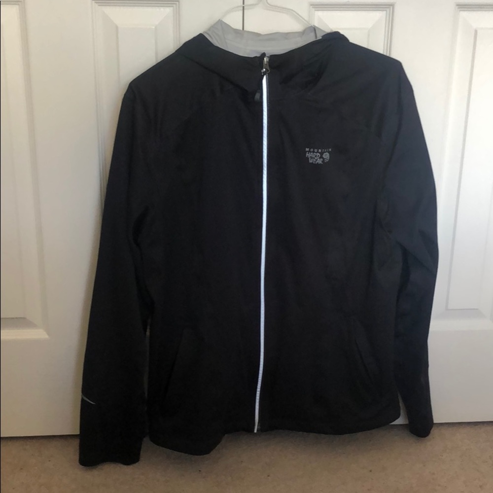 Mountain Hardwear black softshell jacket